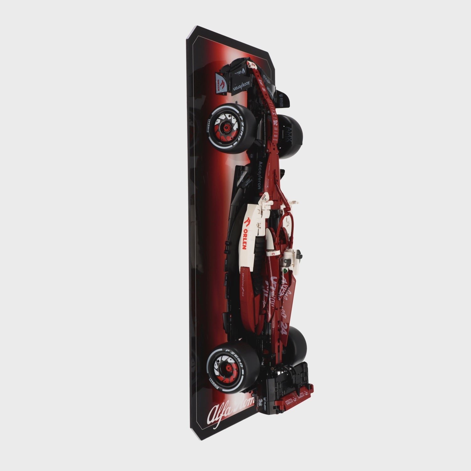 Luxury Wall Display for CaDA C64005W Alfa Romeo F1 ORLEN C42