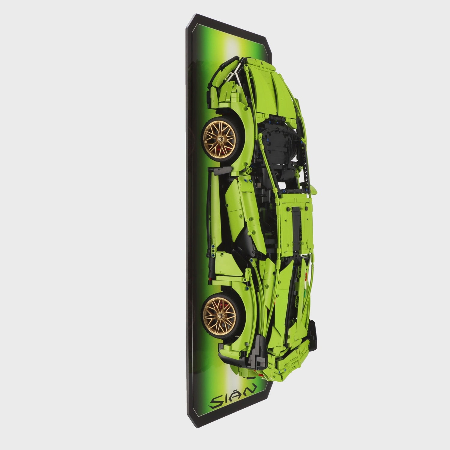 Luxury Wall Display for Lego Technic 42115 Lamborghini Sian