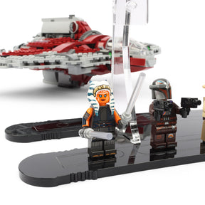 Lego 75362 Ahsoka Tano's T-6 Jedi Shuttle Display Stand