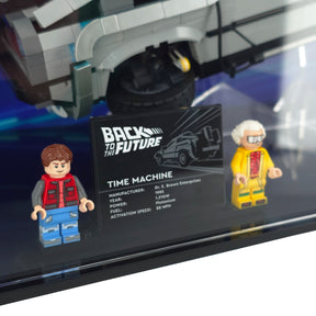 Lego 10300 Back to the Future Time Machine - Display Case