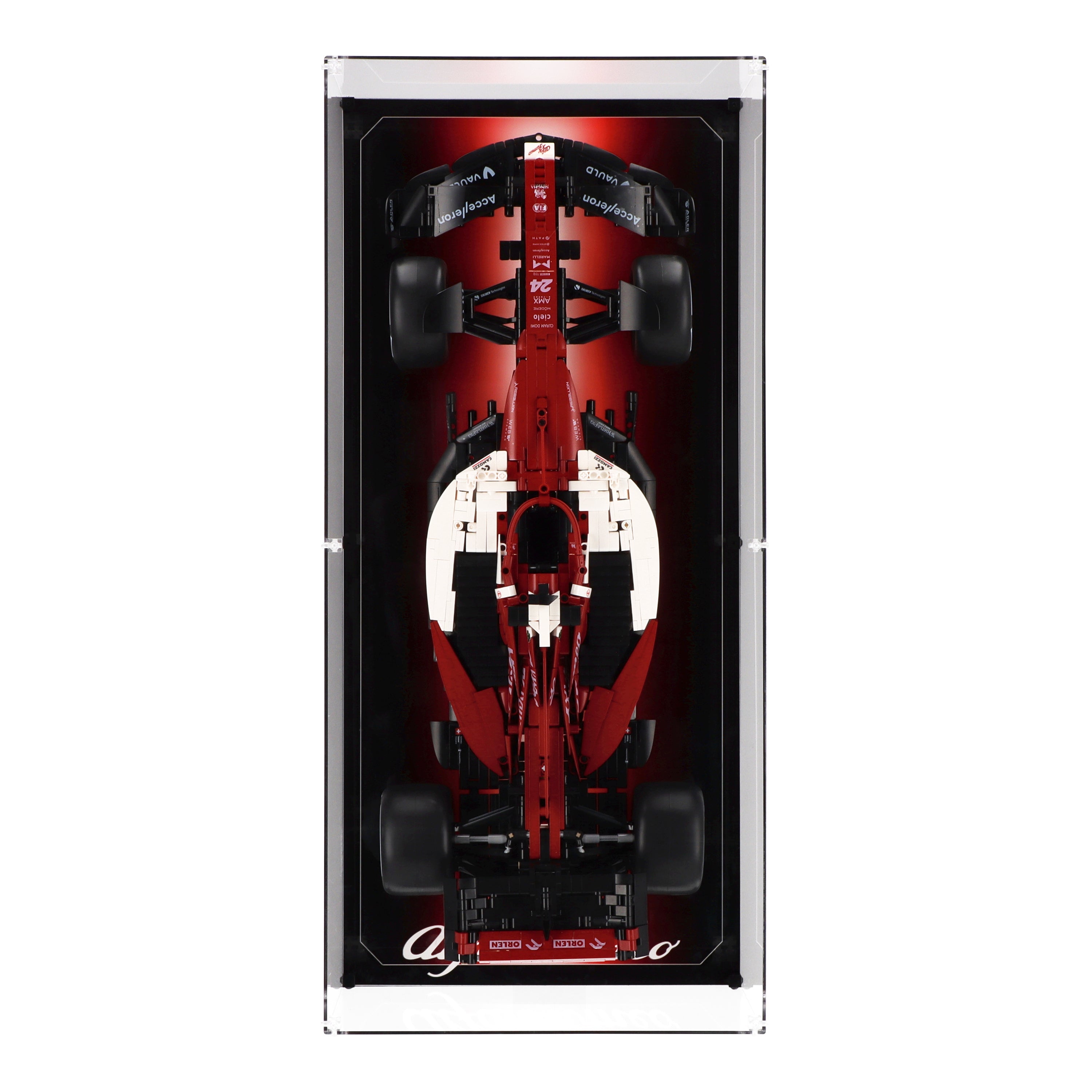 Wall Mounted Display Case for CADA Alfa Romeo F1 ORLEN C42