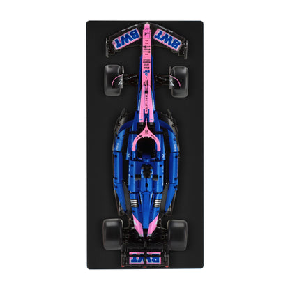 Wall display for CaDA Alpine A525 Formula 1 Car