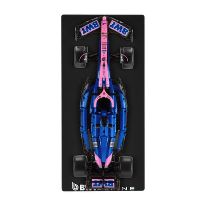 Wall display for CaDA Alpine A525 Formula 1 Car