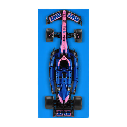 Wall display for CaDA Alpine A525 Formula 1 Car