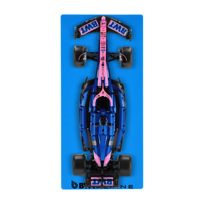 Wall display for CaDA Alpine A525 Formula 1 Car