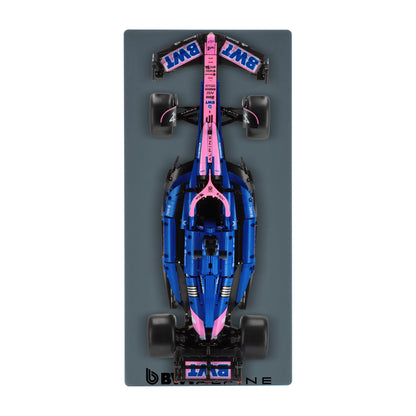 Wall display for CaDA Alpine A525 Formula 1 Car