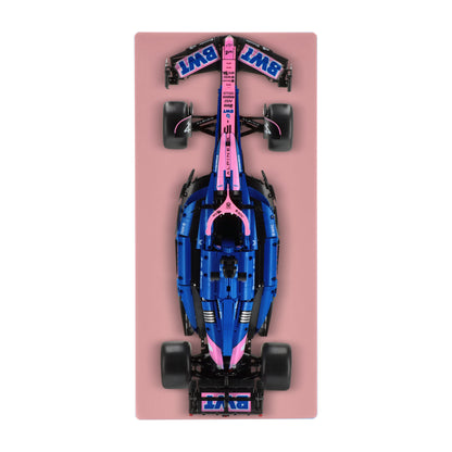 Wall display for CaDA Alpine A525 Formula 1 Car
