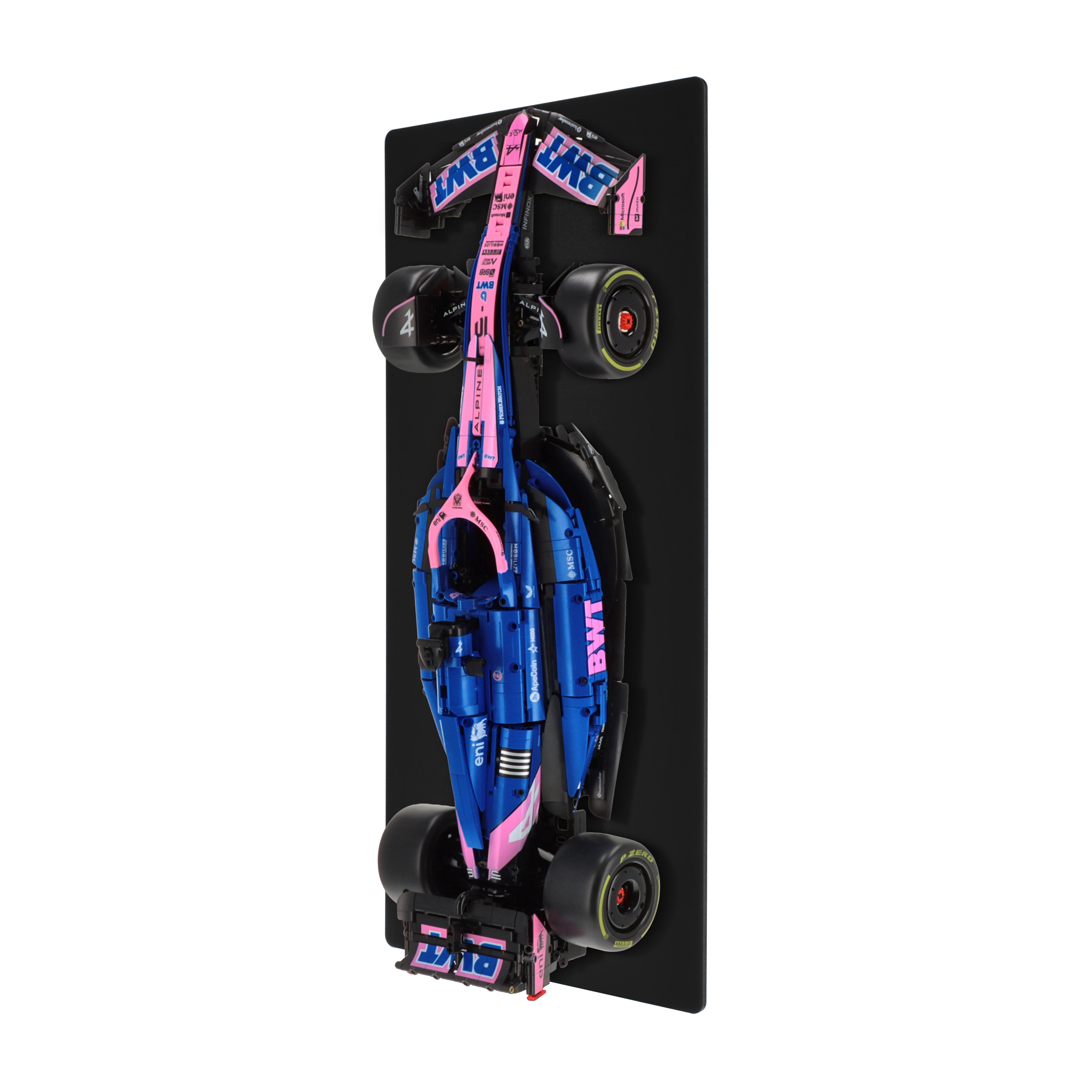 Wall display for CaDA Alpine A525 Formula 1 Car