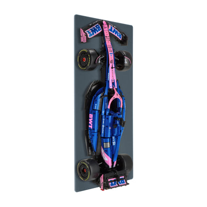 Wall display for CaDA Alpine A525 Formula 1 Car
