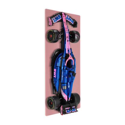 Wall display for CaDA Alpine A525 Formula 1 Car