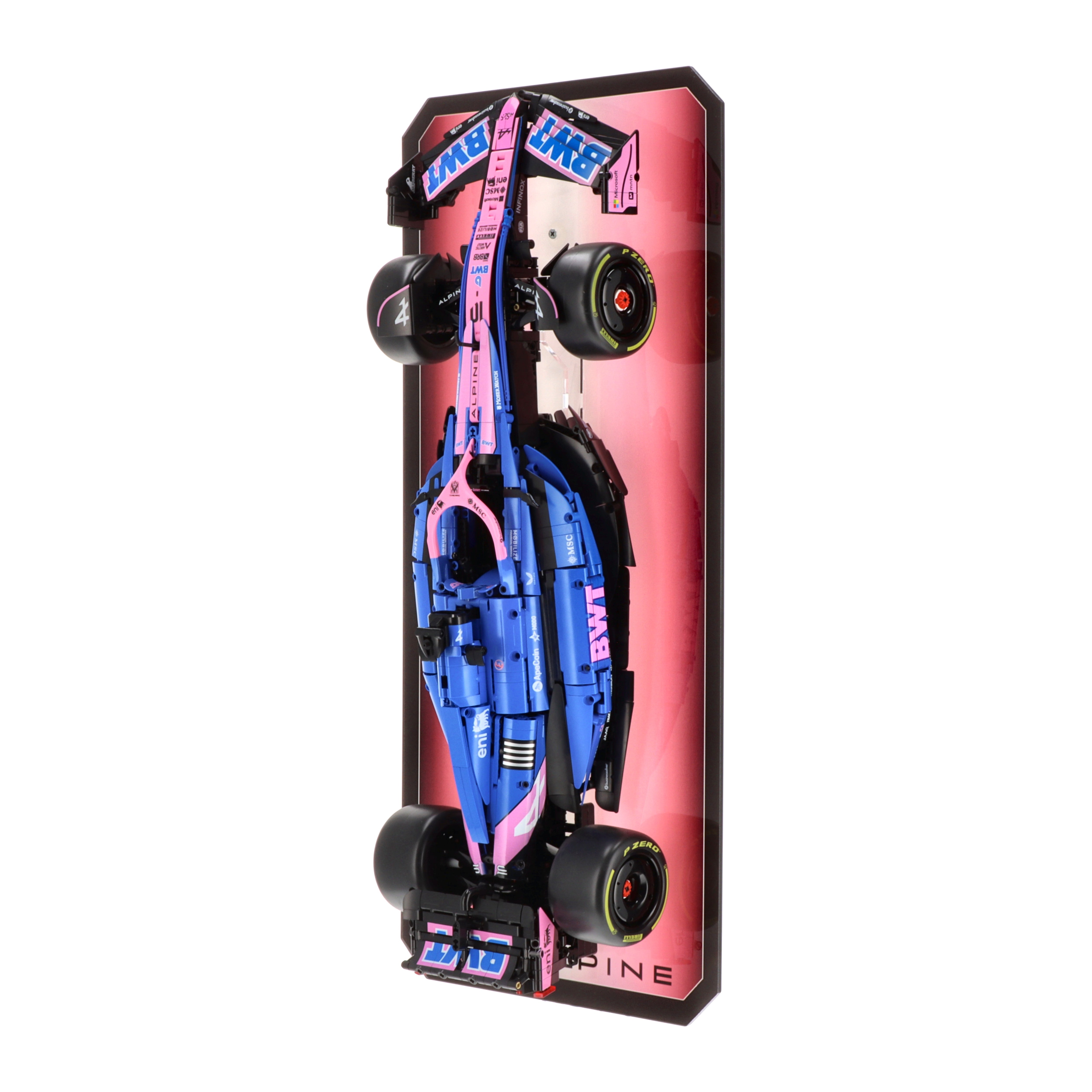 Luxury Wall display for CaDA Alpine A525 Formula 1 Car