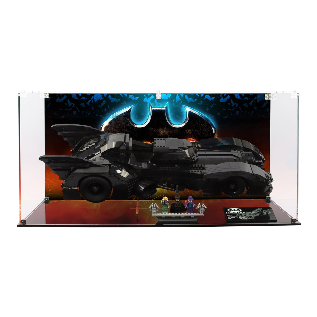 Lego 76139 1989 Batmobile - Display Case