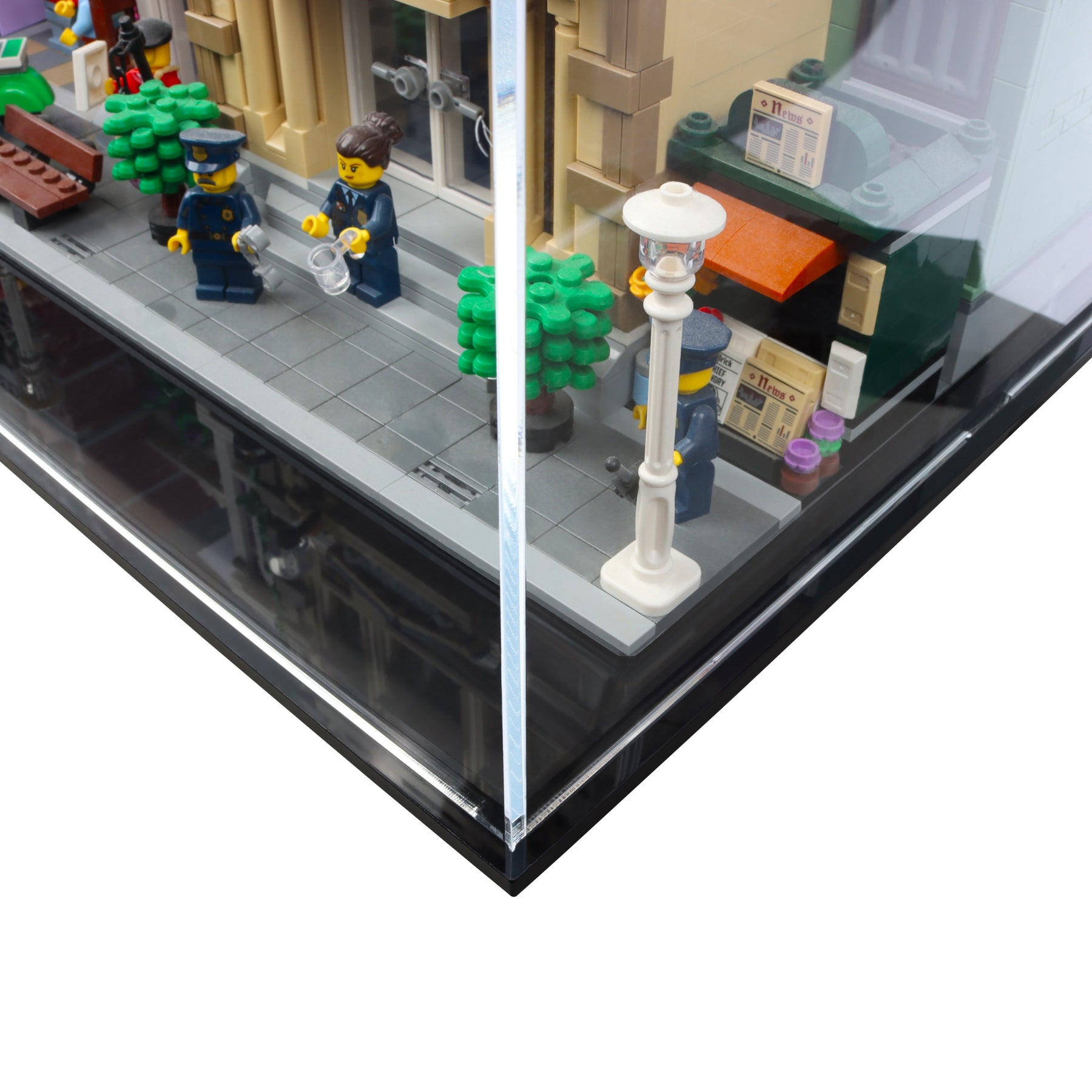 Lego 10278 Police Station - Display Case