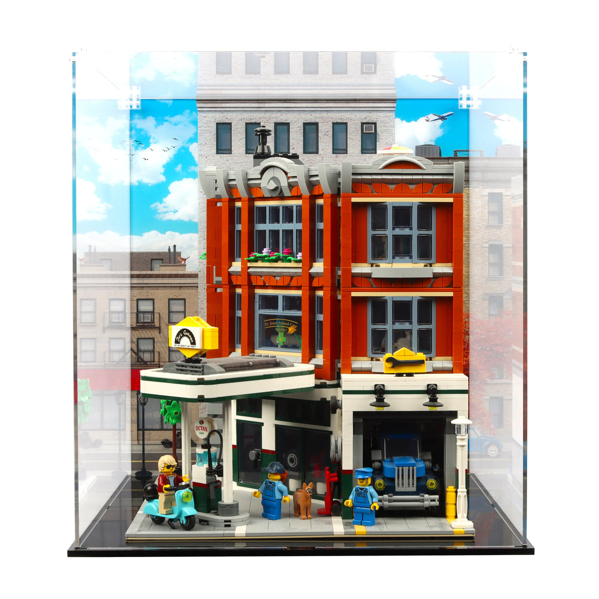 Lego 10264 Corner Garage - Display Case