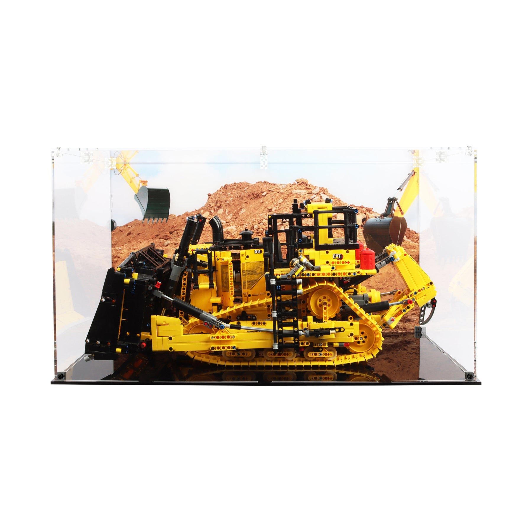 Lego 42131 Cat D11 Bulldozer - Display Case