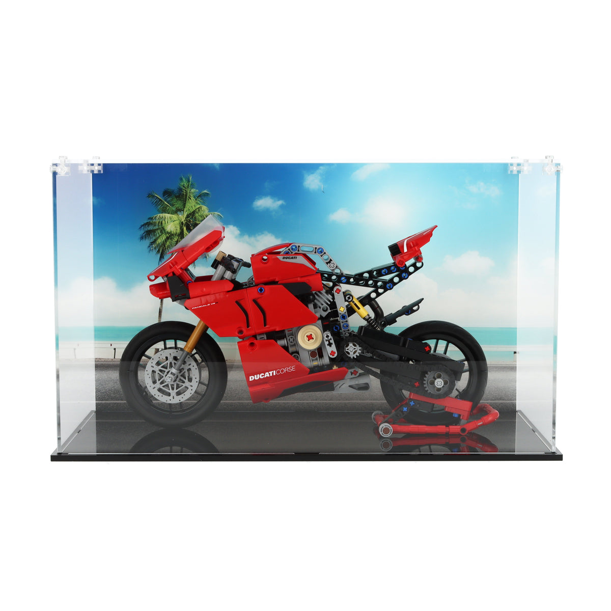 Lego 42107 Ducati Panigale V4 R - Display Case