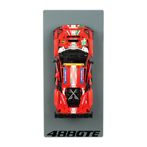 Wall display for LEGO Technic 42125 Ferrari 488 GTE