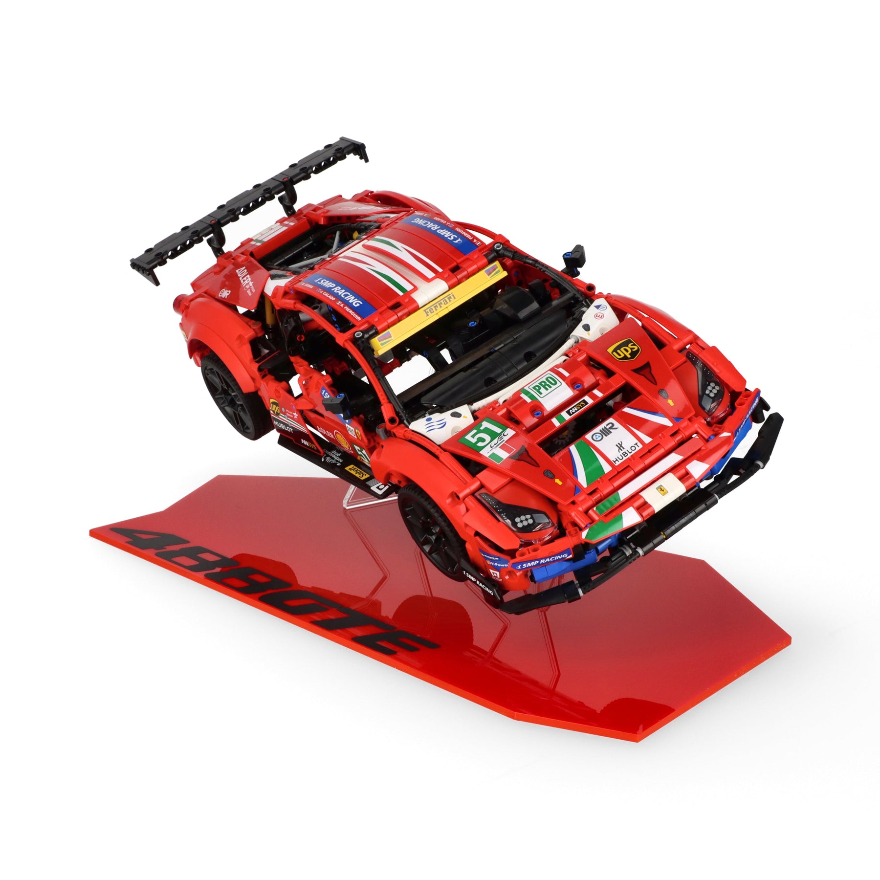 LEGO 42125 Ferrari 488 GTE - Display Stand