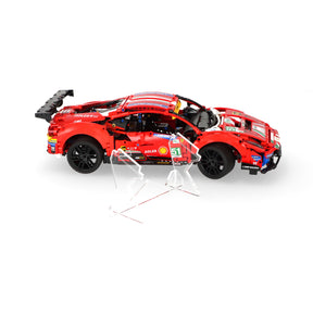 LEGO 42125 Ferrari 488 GTE - Display Stand