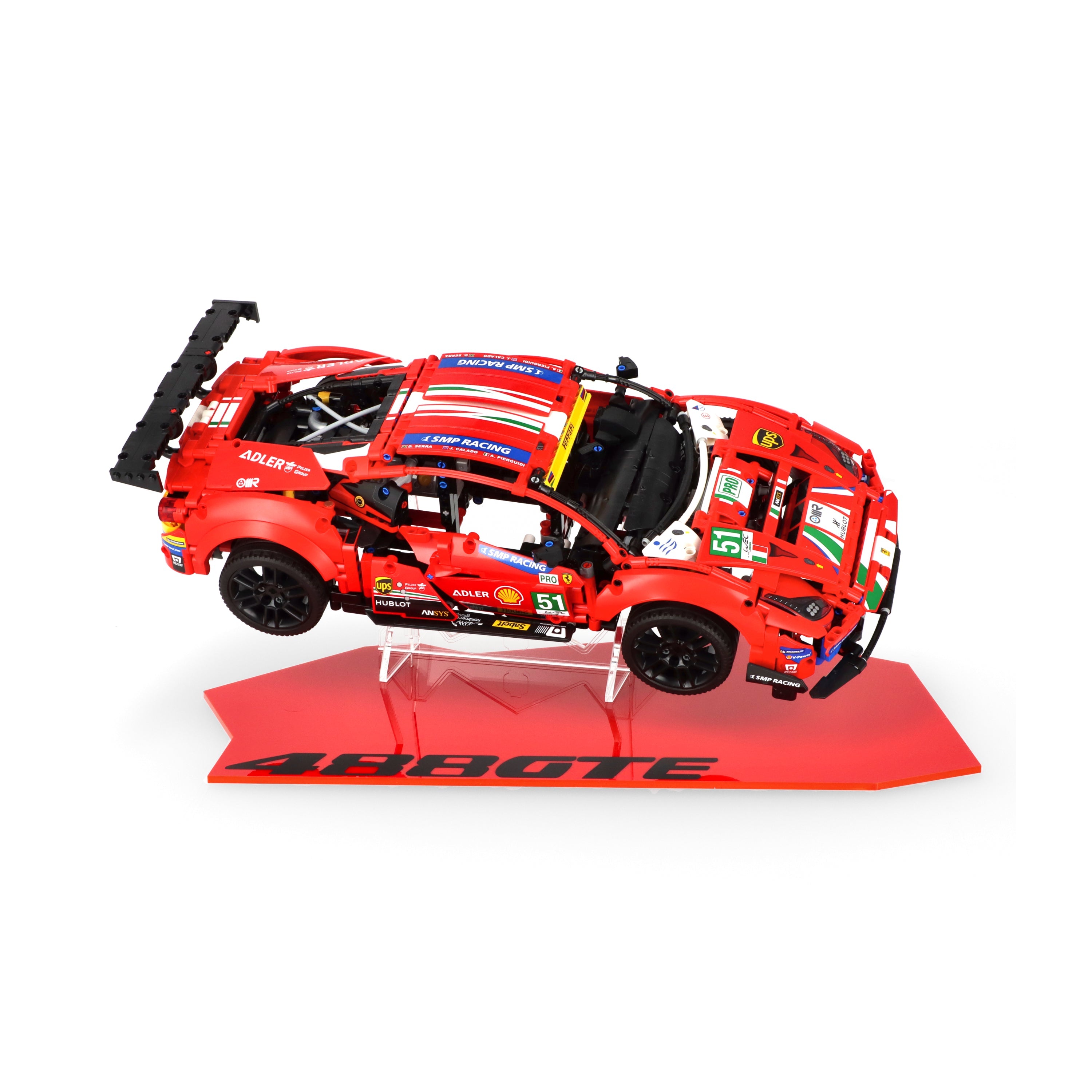 Display Stand for LEGO 42125 Ferrari 488 GTE