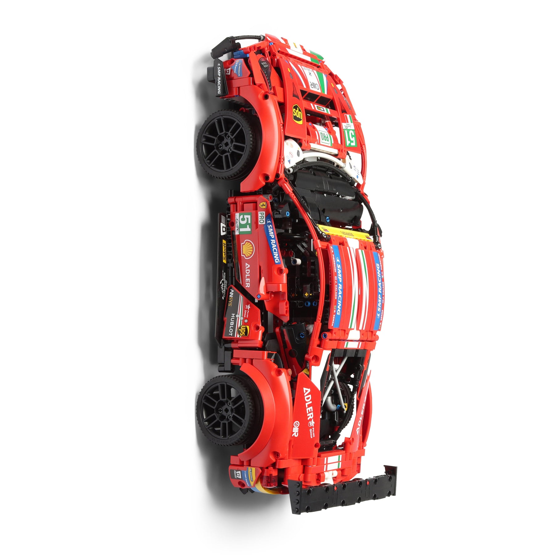 Wall display for LEGO Technic Cars