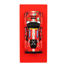 Wall display for LEGO Technic 42125 Ferrari 488 GTE