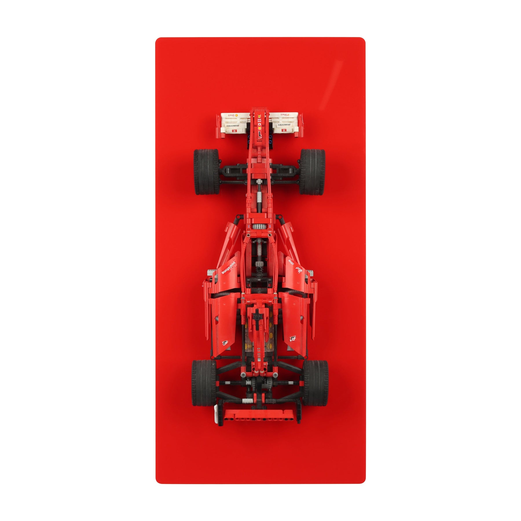 Wall display for LEGO 8157 Ferrari F1