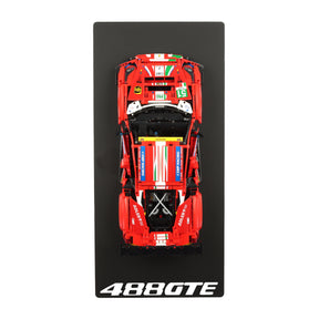 Wall display for LEGO Technic 42125 Ferrari 488 GTE