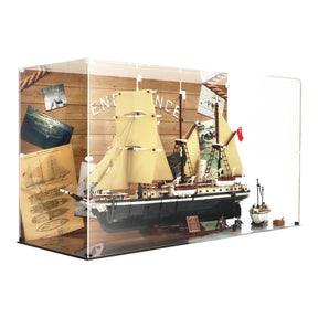 LEGO 10335 The Endurance and Shackleton’s Lifeboat 40729 - Display Case - Special Edition