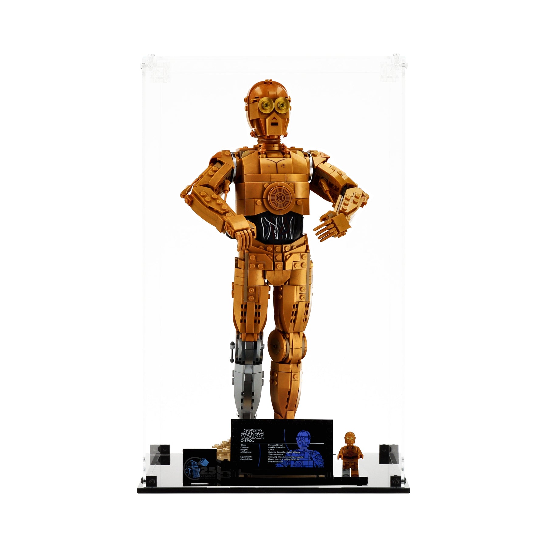 Lego 75398 C-3PO - Display Case