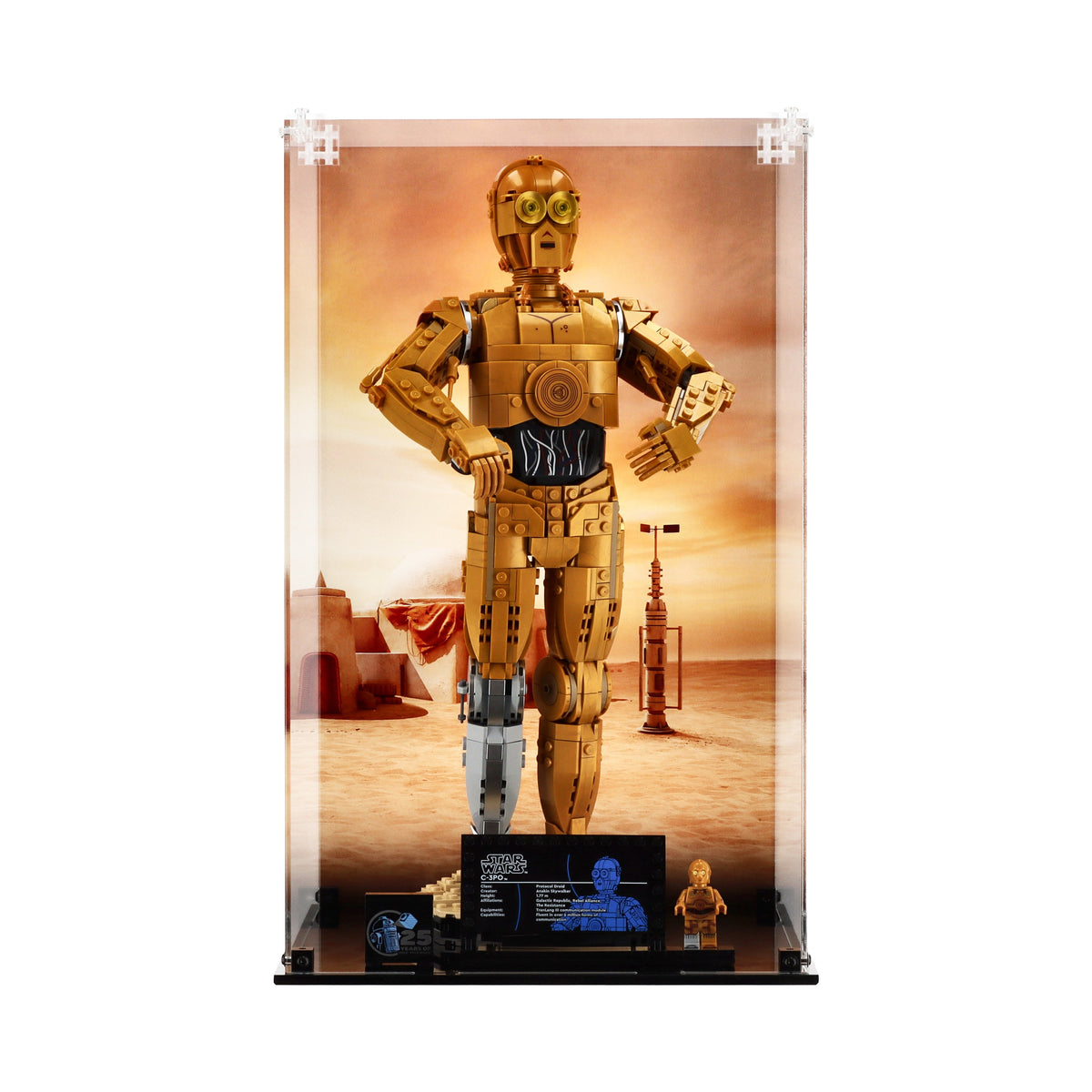 Lego 75398 C-3PO - Display Case