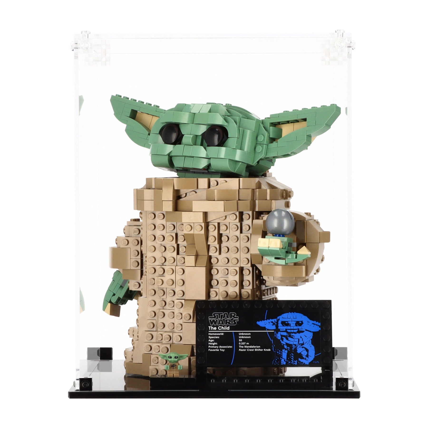 Lego 75318 Yoda The Child - Display Case