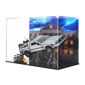 Lego 10300 Back to the Future Time Machine - Display Case