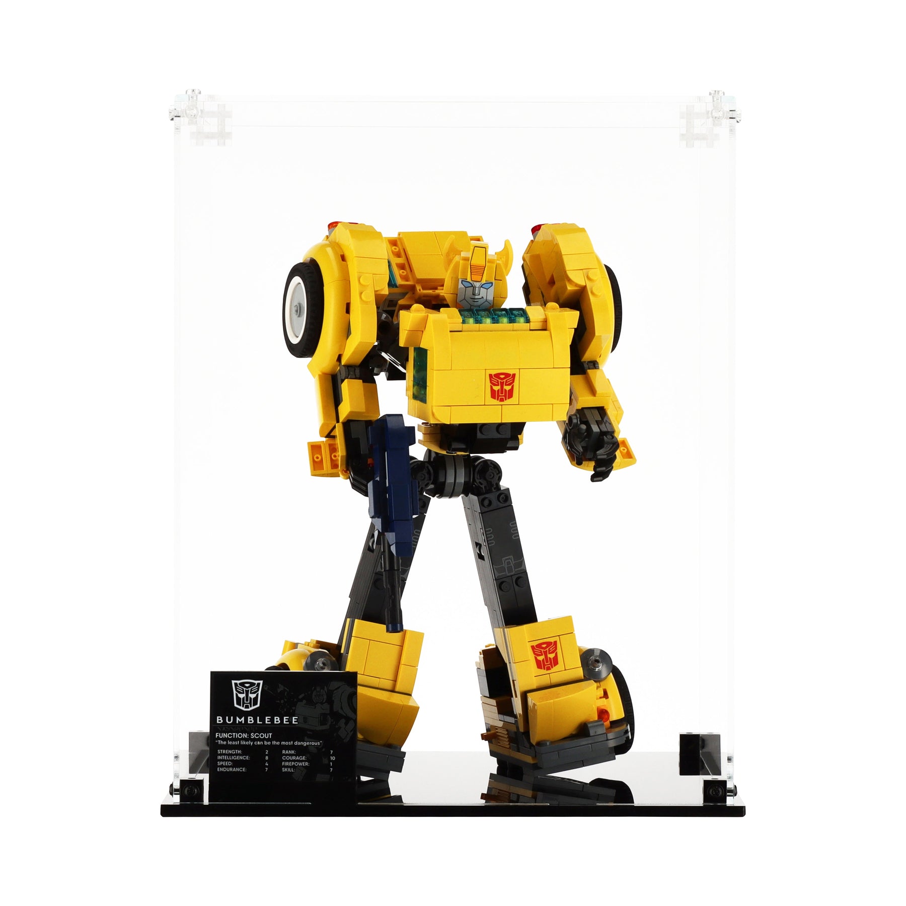 Lego 10338 Bumblebee - Display Case