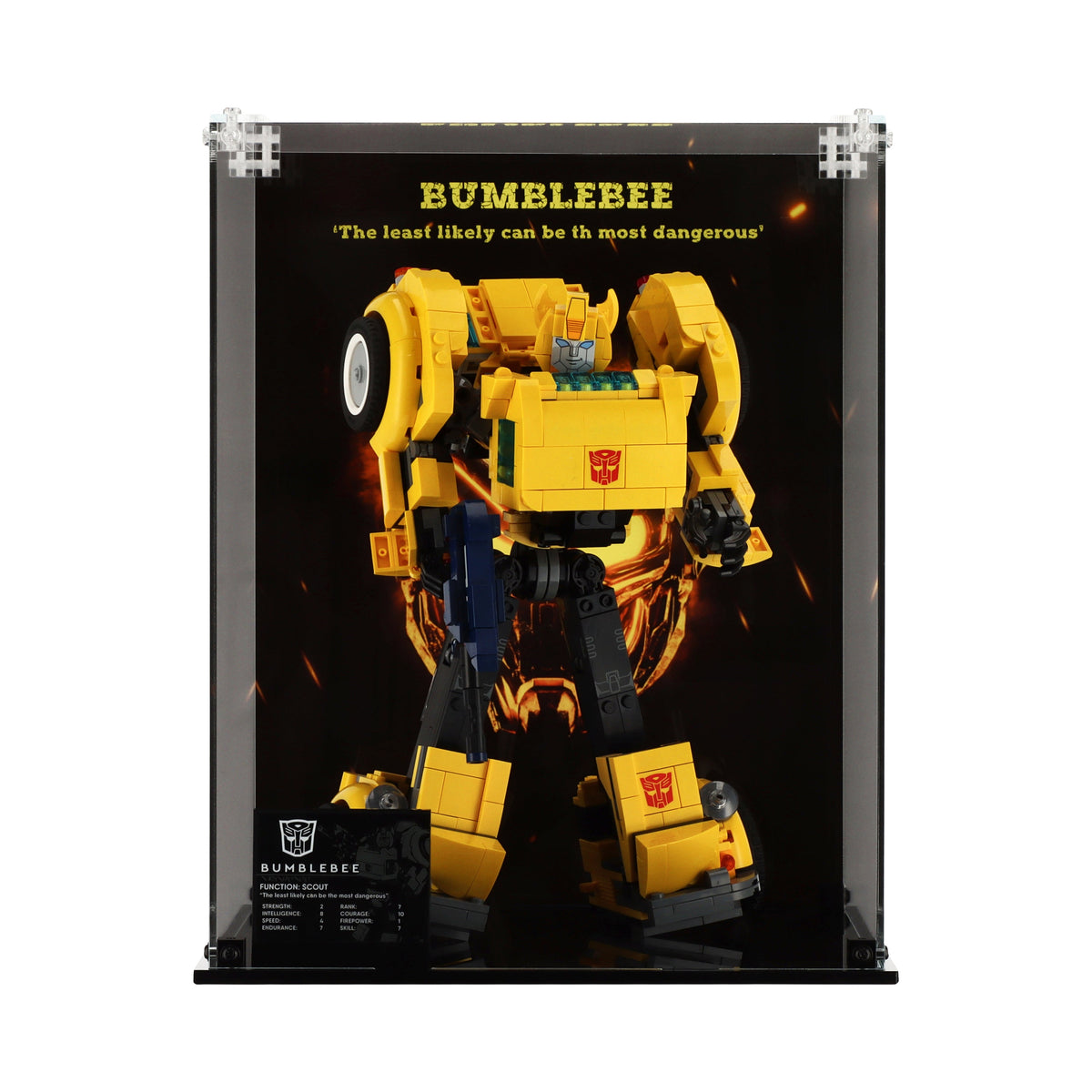 Lego 10338 Bumblebee - Display Case