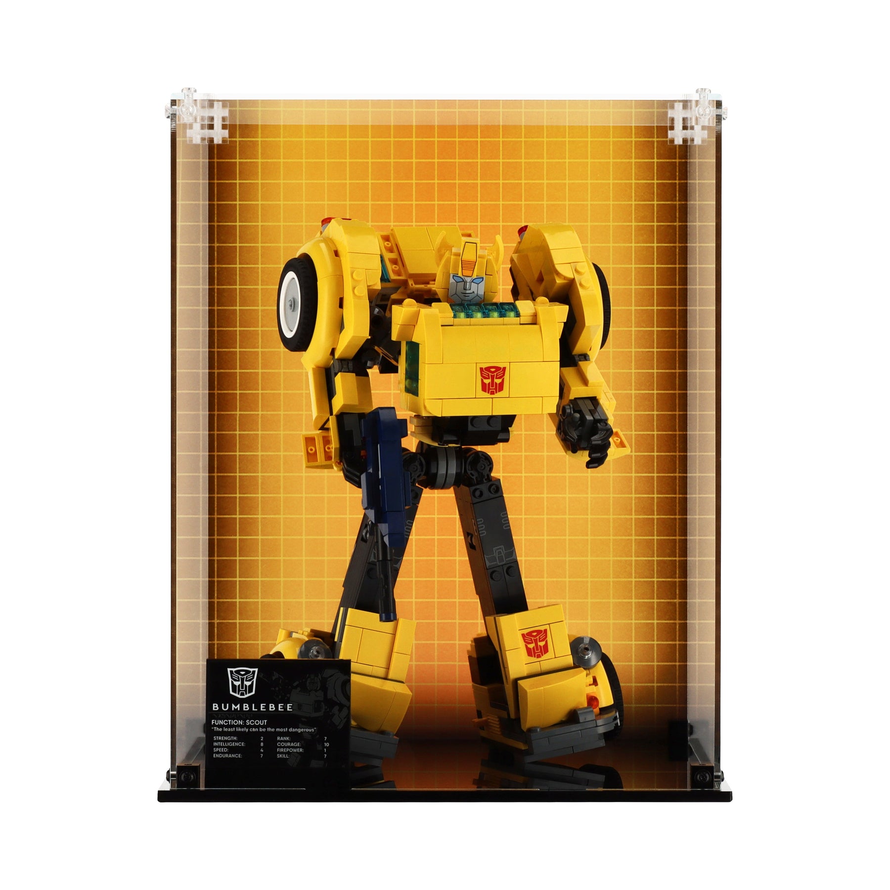 Lego 10338 Bumblebee - Display Case