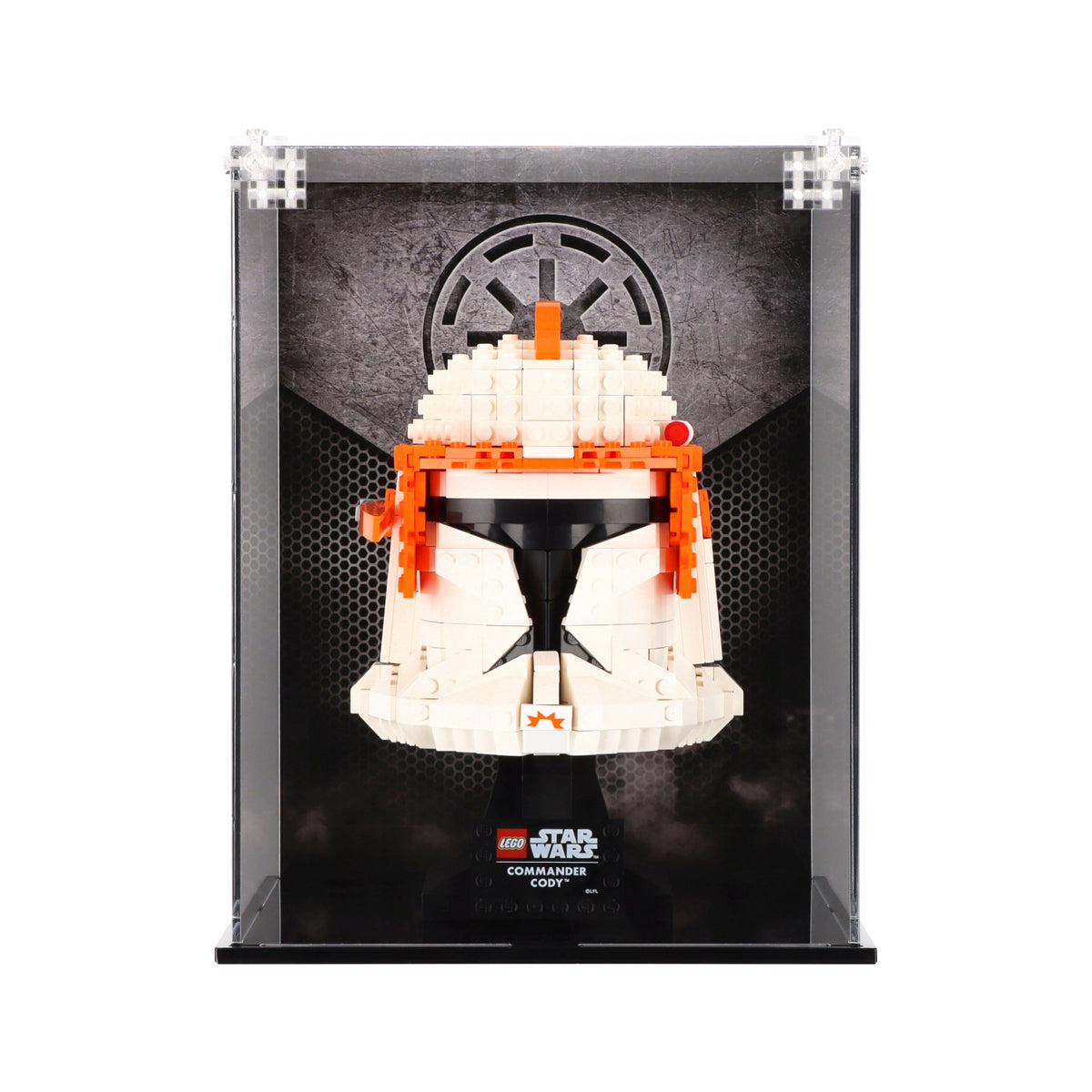 Lego 75350 Clone Commander Cody Helmet - Display Case