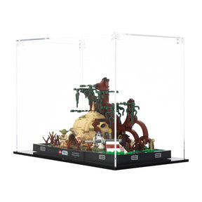 Lego 75330 Dagobah Jedi Training Diorama - Display Case