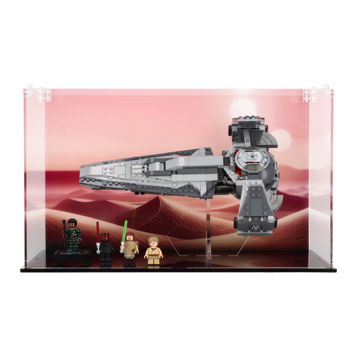 Lego 75383 Darth Maul's Sith Infiltrator - Display Case