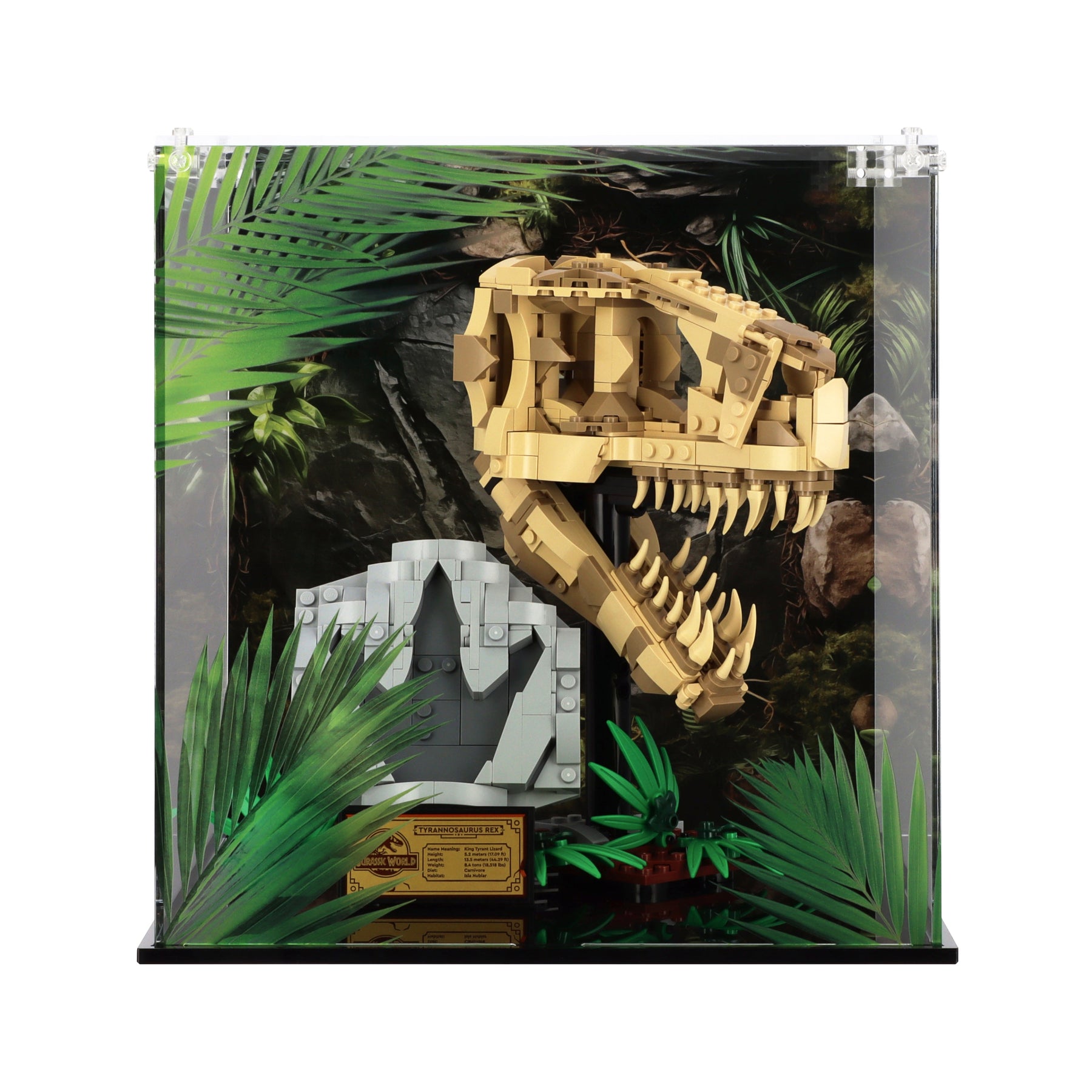 Lego 76964 Dinosaur Fossils: T. rex Skull Display Case