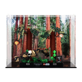 Lego 75353 Endor Speeder Chase Diorama Display Case