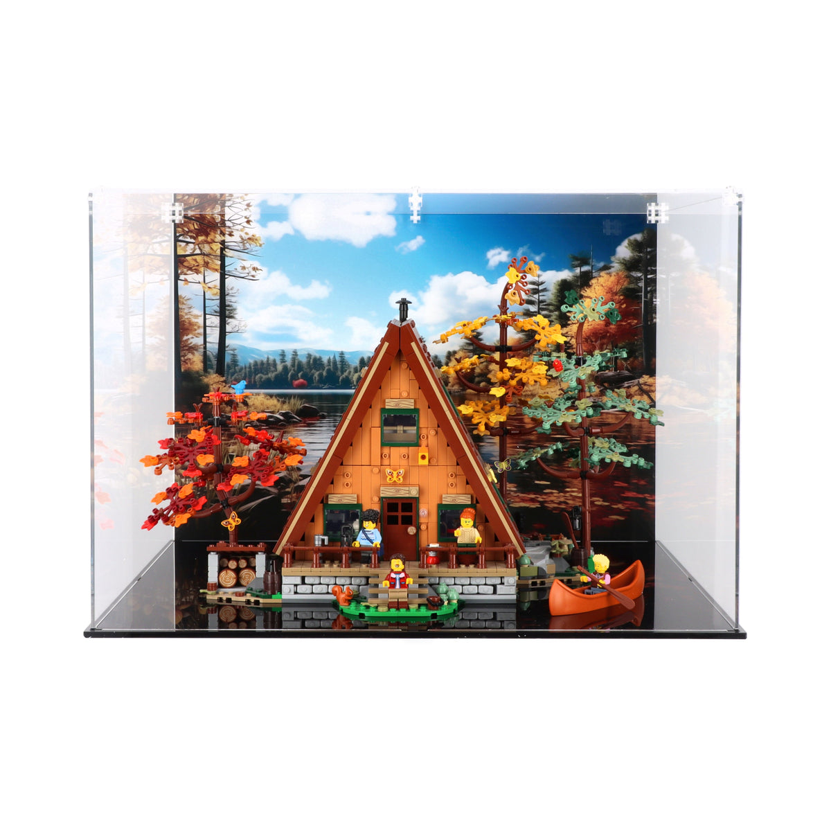 Lego 21338 A-Frame Cabin - Display Case