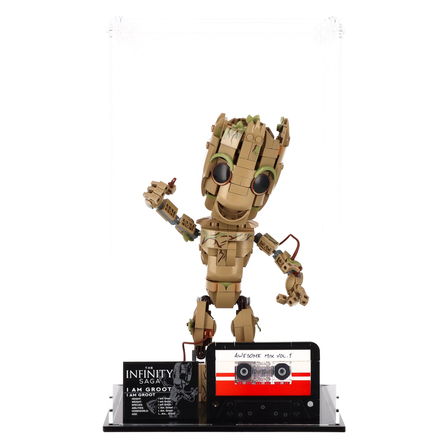 Lego 76217 Marvel I am Groot - Display Case