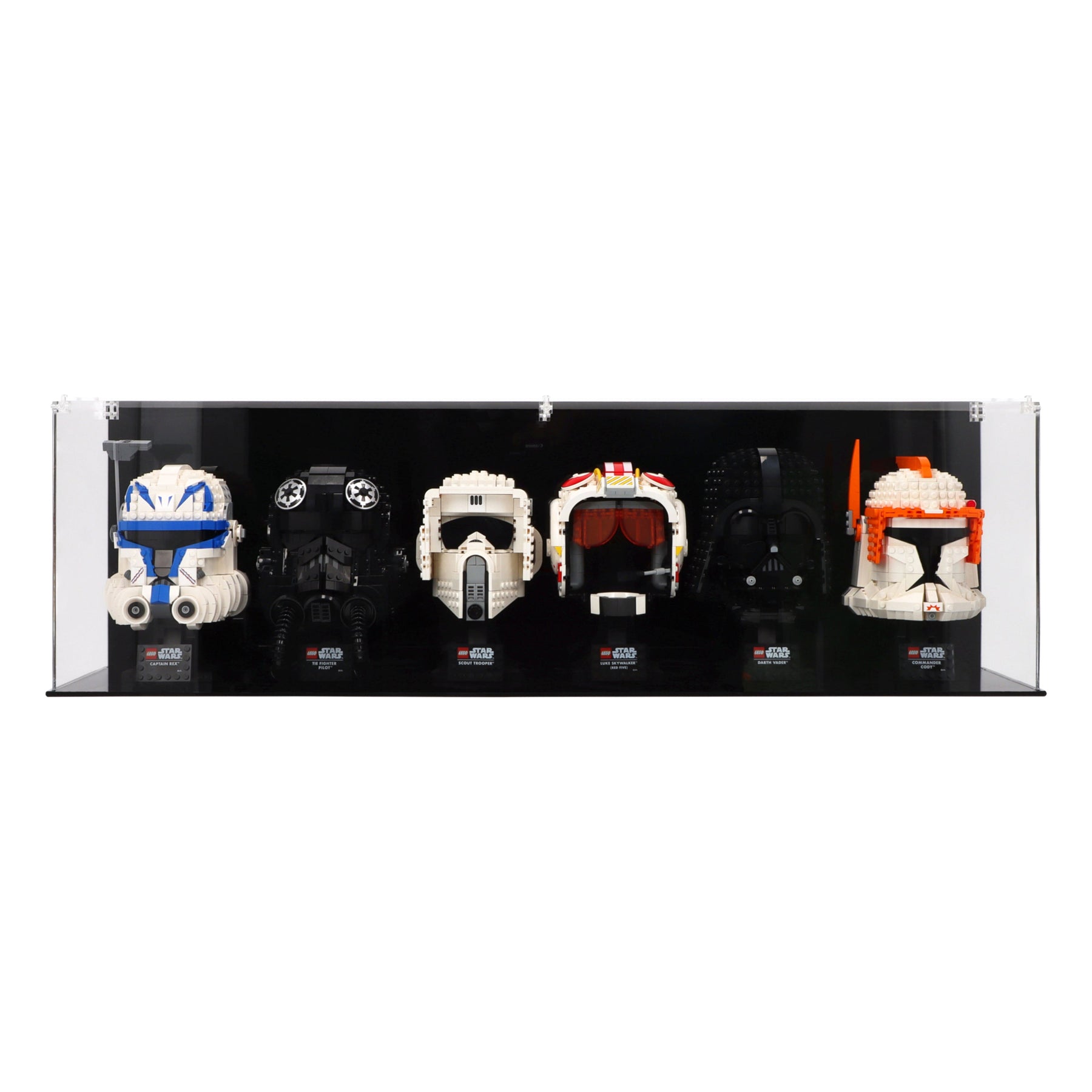 Lego Helmets Display Case for 5-6 Helmets