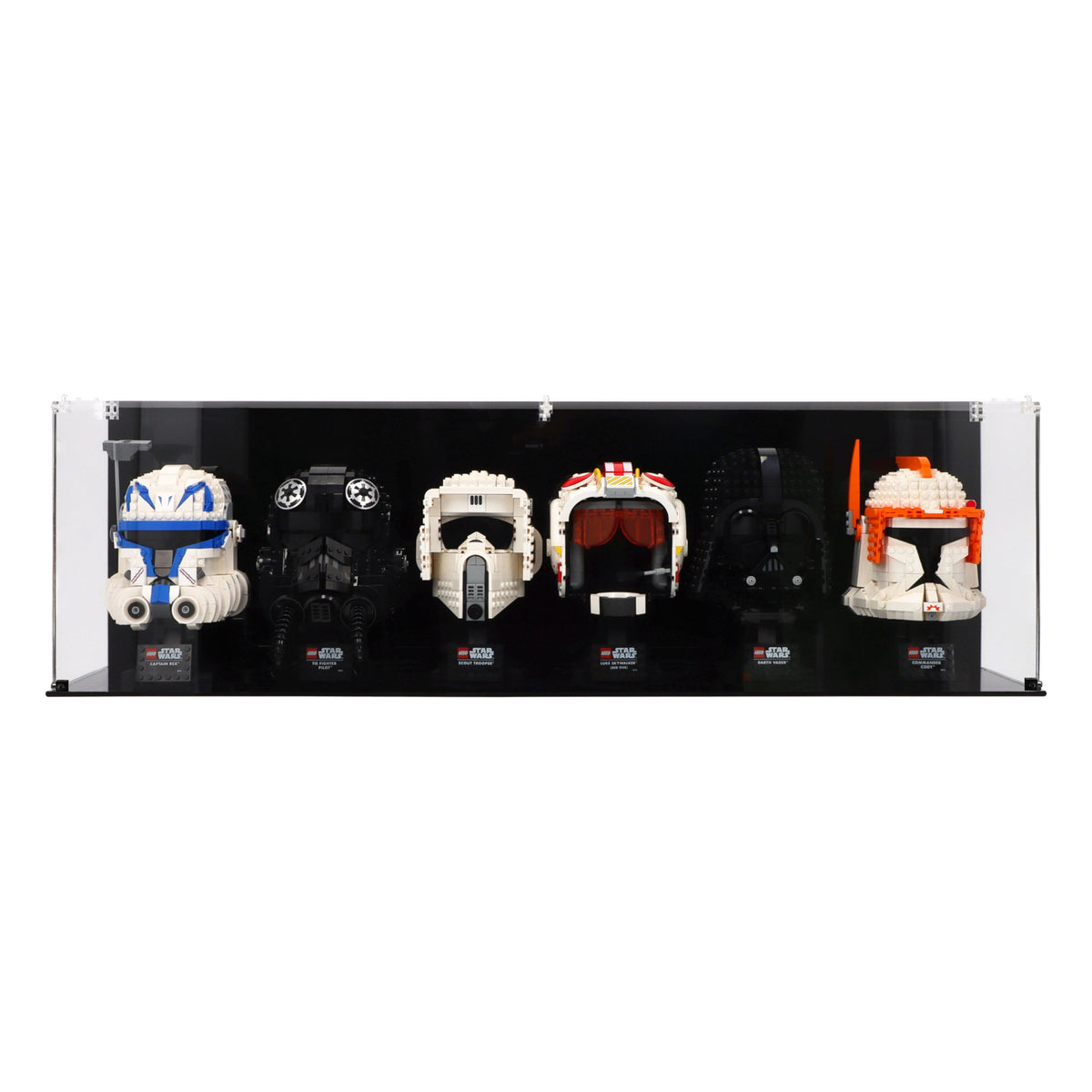 Display Case for 5-6 Lego Helmets