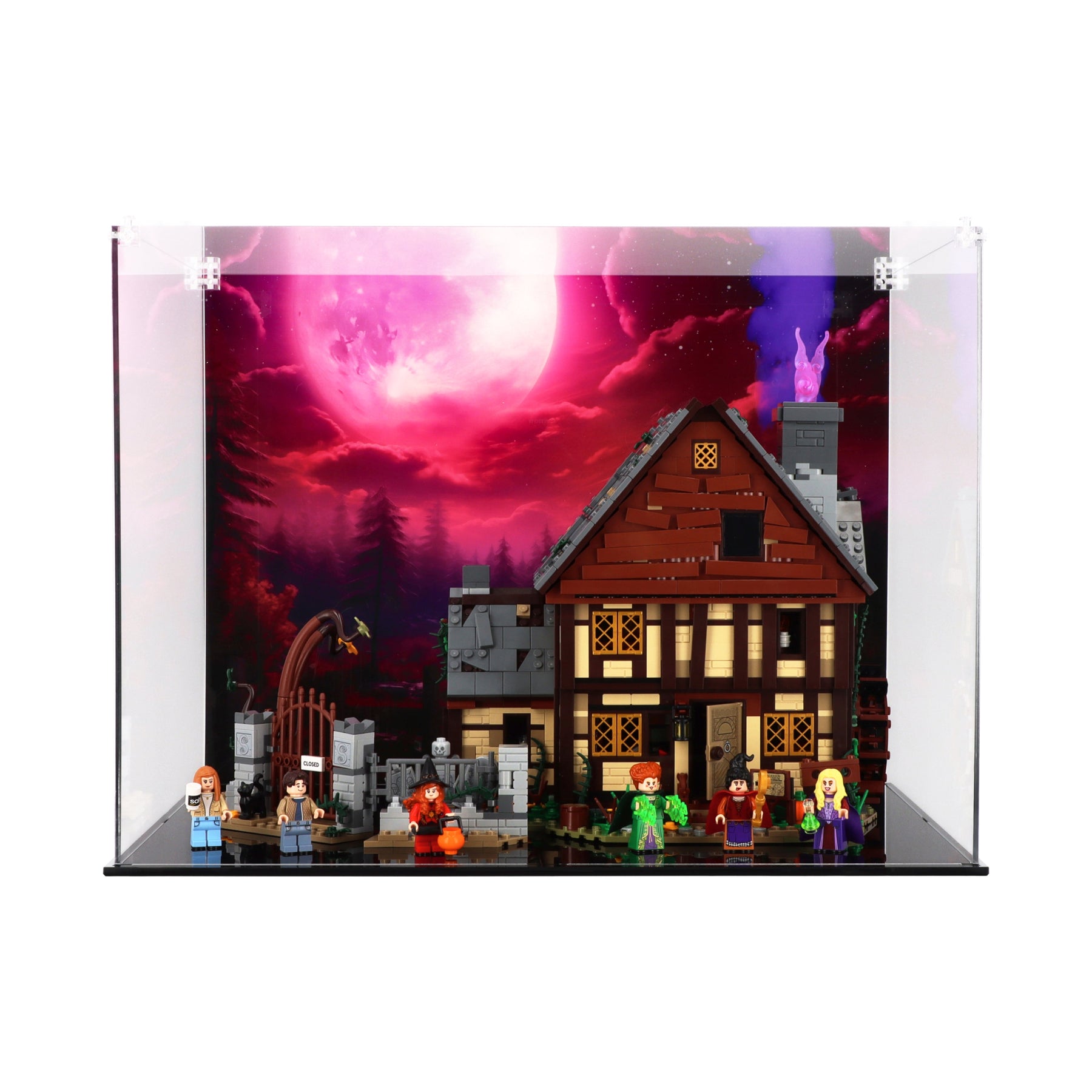 Lego 21341 Disney Hocus Pocus: The Sanderson Sisters Cottage - Display Case