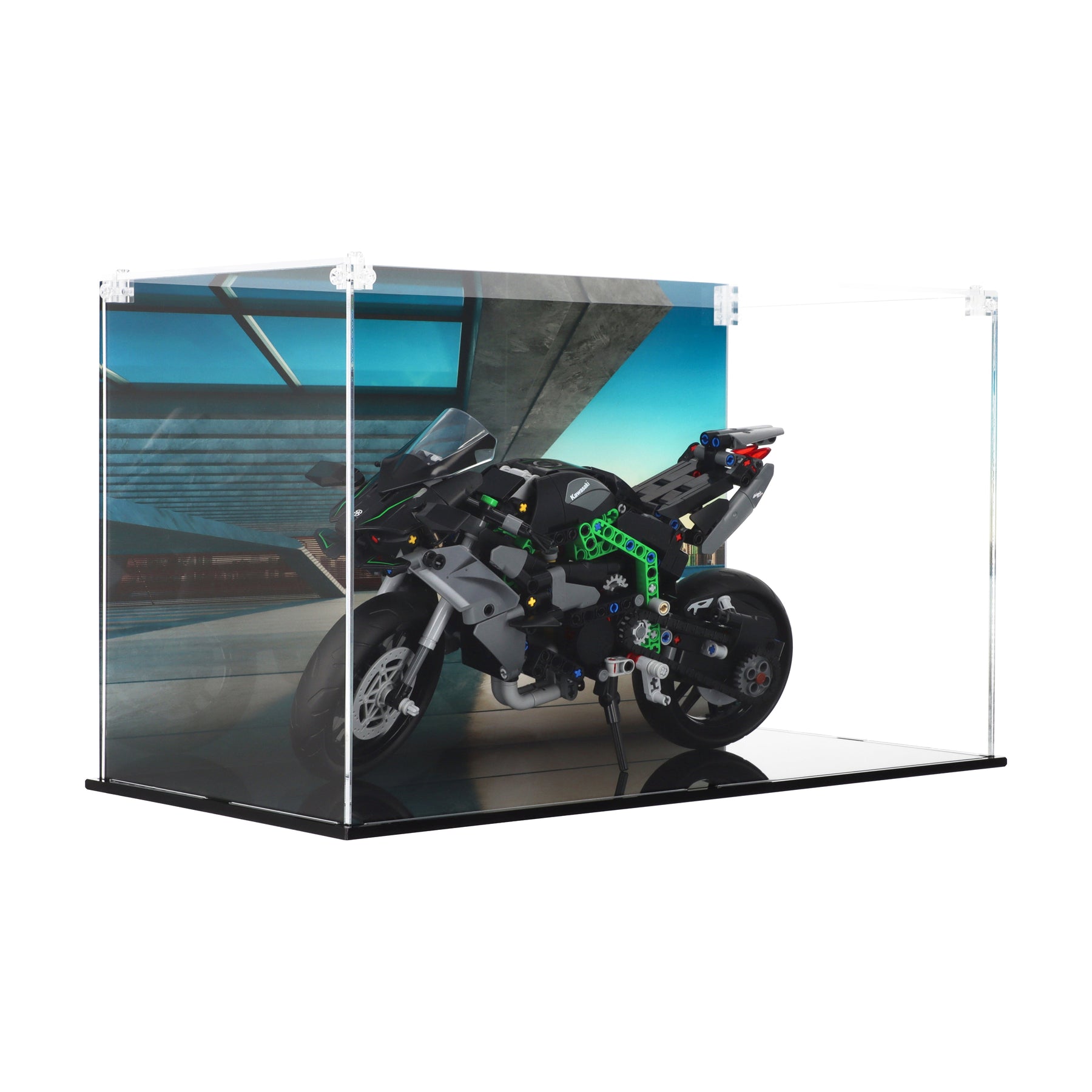 Lego 42170 Kawasaki Ninja H2R Motorcycle - Display Case