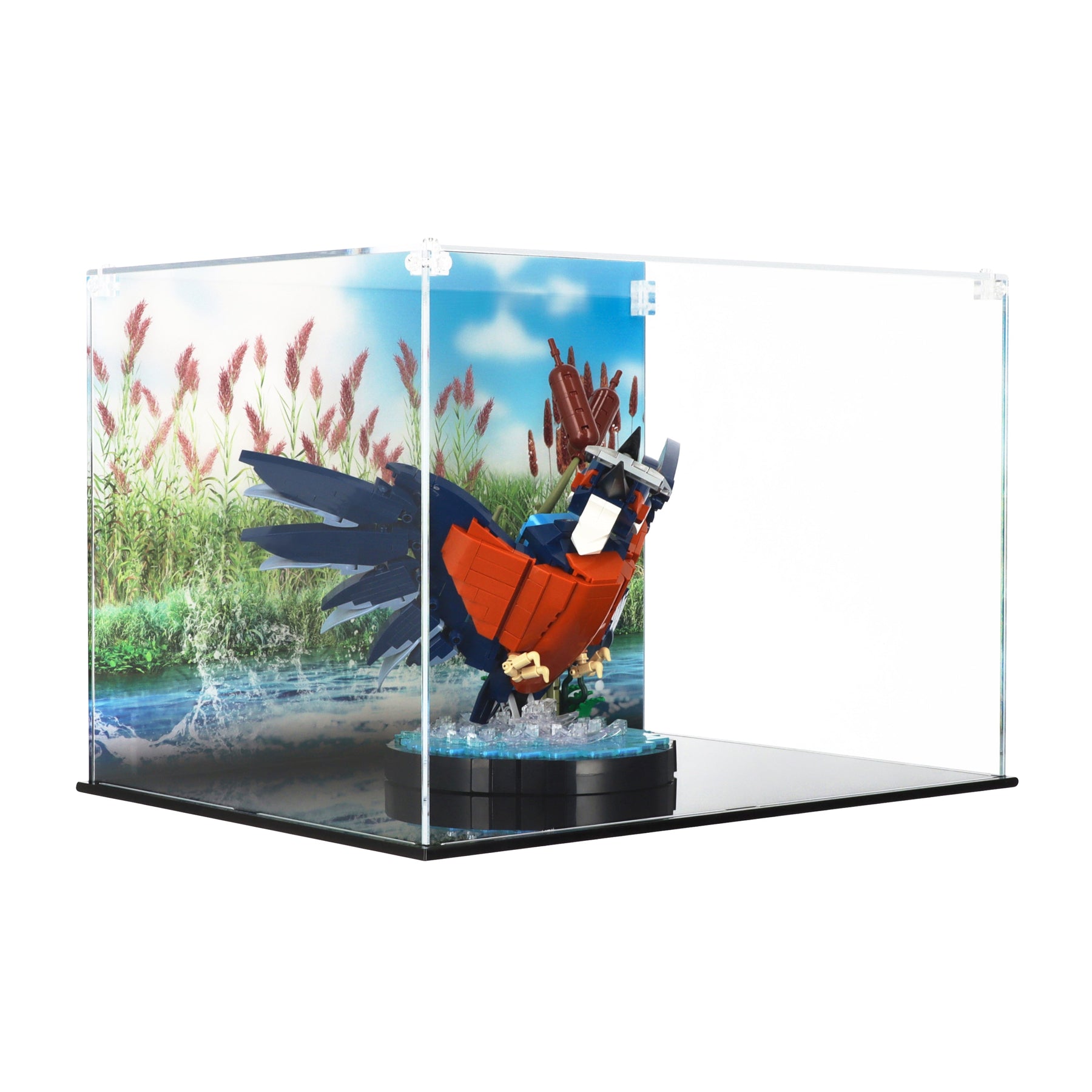 Lego 10331 Kingfisher Bird - Display Case