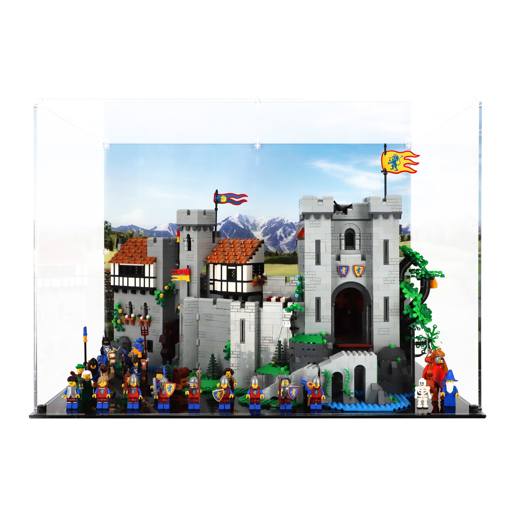 Lego 10305 Lion Knights' Castle - Display Case