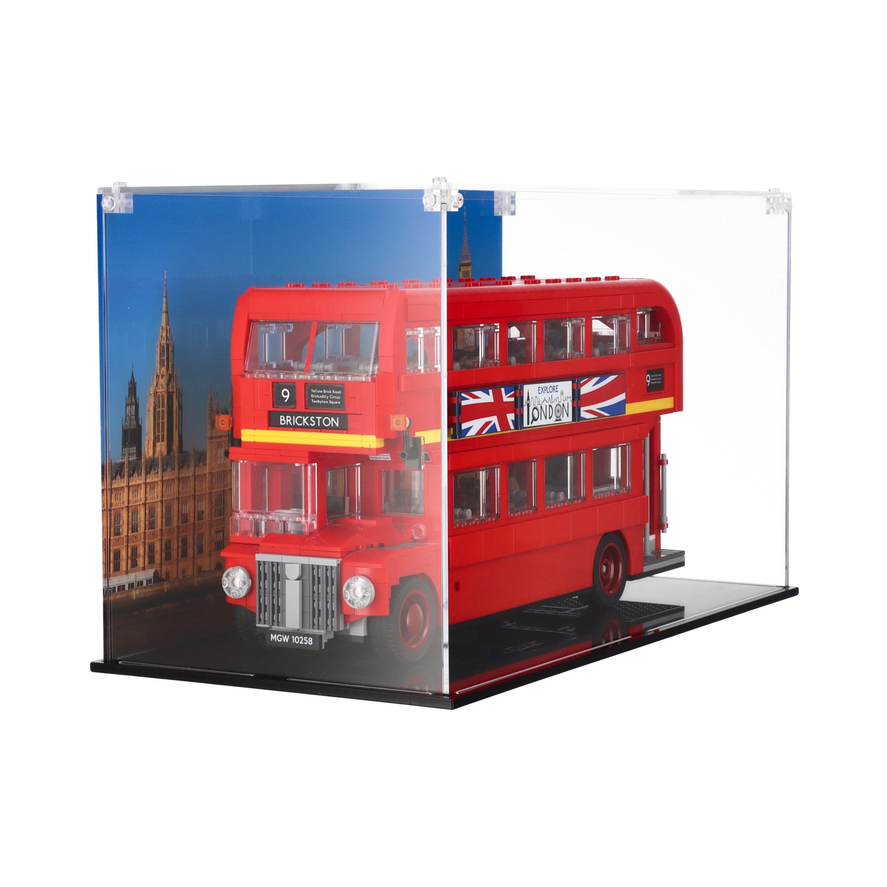 Lego 10258 London Bus - Display Case